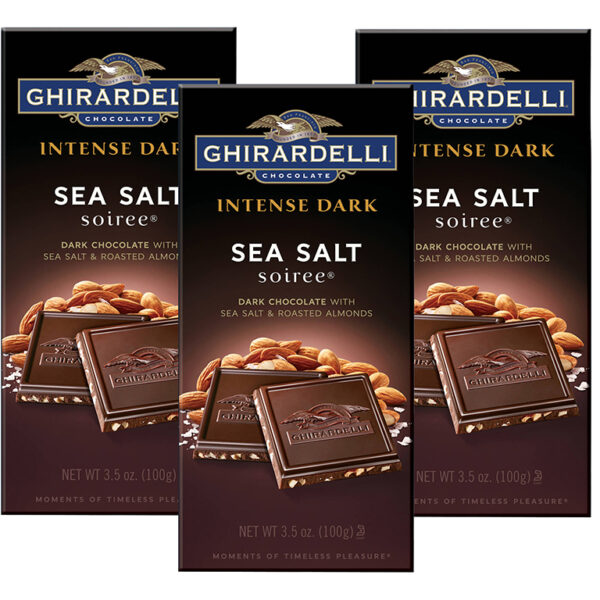 Sea salt chocolate bar